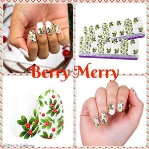 Berry Merry Color Street Nail Polish Strips